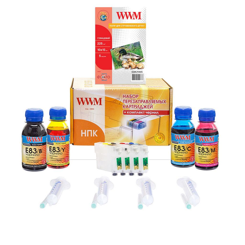 Комплект перезаправних картриджів WWM Epson Stylus TX210/TX219/TX410/TX419 (RC.T073N-1) Комплект перезаправних картриджів WWM Epson Stylus TX210/TX219/TX410/TX419 (RC.T073N-1)