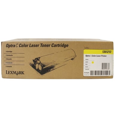 Картридж Lexmark Optra C, 4K, Yellow (1361213) - фото 1