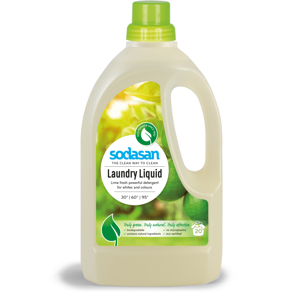 Гель для прання Sodasan Universal Bright&White 1.5 л (4019886015615) - фото 1 Гель для прання Sodasan Universal Bright&White 1.5 л (4019886015615) - фото 1