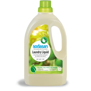 Гель для прання Sodasan Universal Bright&White 1.5 л (4019886015615) - фото 1