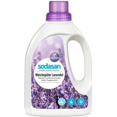 Кондиціонер для білизни Sodasan Fabric Softener Лаванда 0.75 л (4019886016131) - фото 1