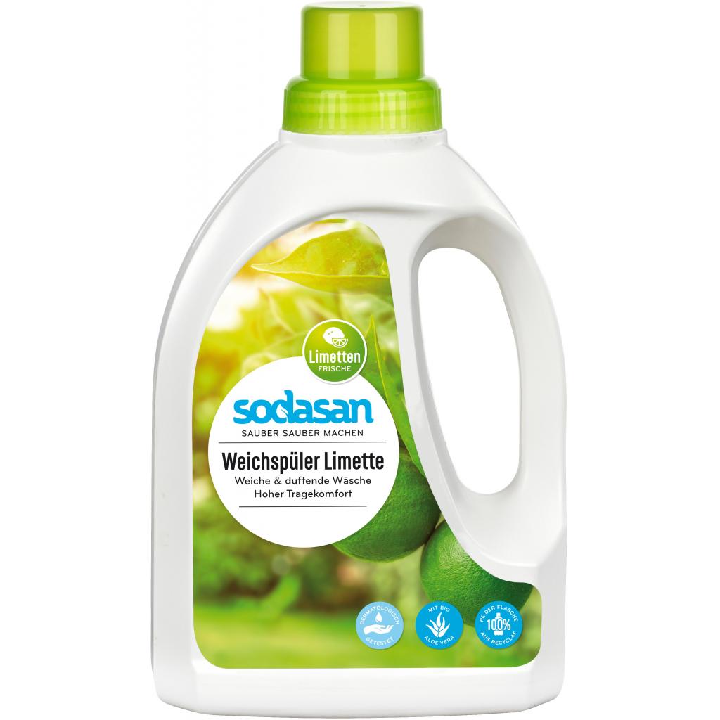 Кондиціонер для білизни Sodasan Fabric Softener Лайм 750 мл (4019886016162) Кондиціонер для білизни Sodasan Fabric Softener Лайм 750 мл (4019886016162)