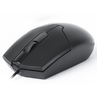 Мишка REAL-EL RM-208 USB Black - фото 1