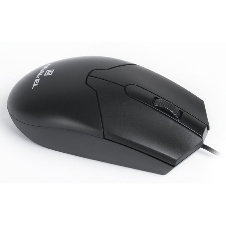 Мишка REAL-EL RM-208 USB Black - фото 5