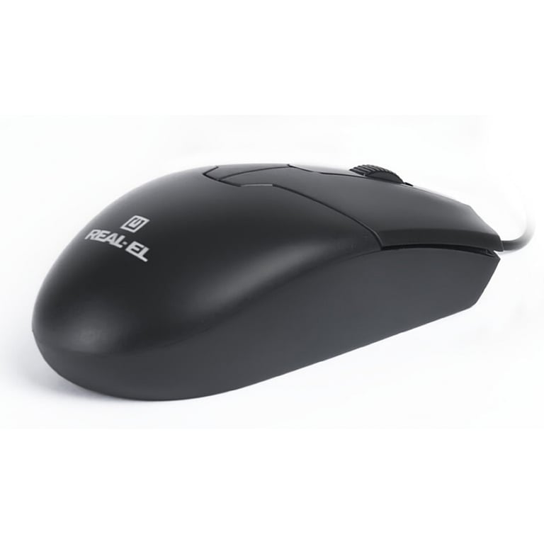 Мишка REAL-EL RM-208 USB Black - фото 7