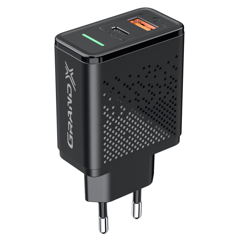Зарядний пристрій Grand-X Fast Сharge 6-в-1 PD 3.0, QС3.0, AFC,SCP,FCP,VOOC 1USB+1Type (CH-880) - фото 4