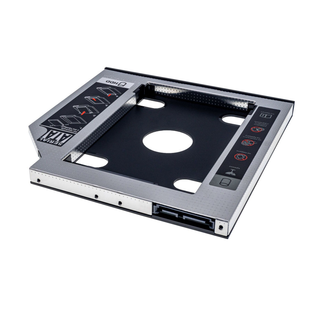 Фрейм-перехідник Grand-X HDD 2,5'' SATA2/SATA3 Slim 9,5mm (HDC-24С) - фото 2 Фрейм-перехідник Grand-X HDD 2,5'' SATA2/SATA3 Slim 9,5mm (HDC-24С) - фото 2