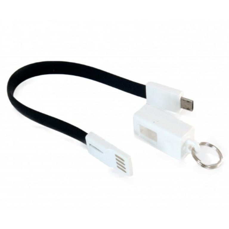 Дата кабель USB 2.0 AM to Micro 5P 0.18m black Extradigital (KBU1786) - фото 2