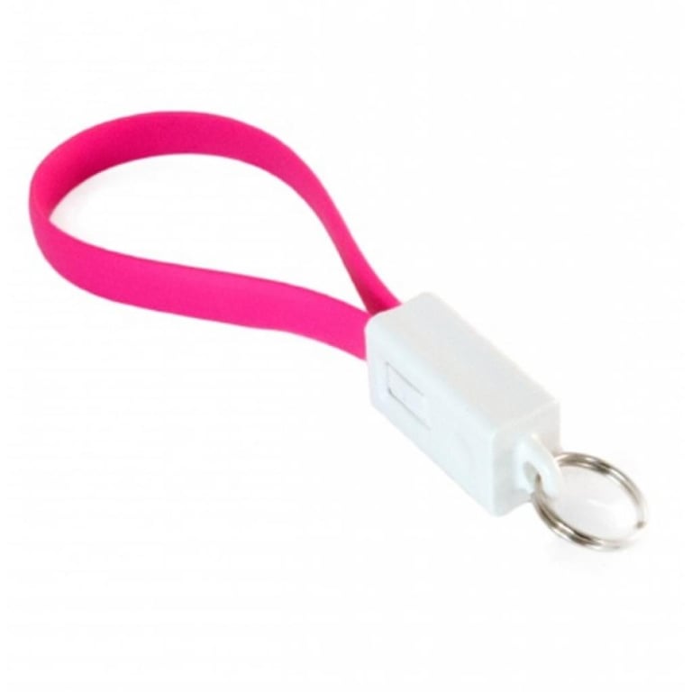 Дата кабель USB 2.0 AM to USB-C 0.18m pink Extradigital (KBU1788) - фото 1