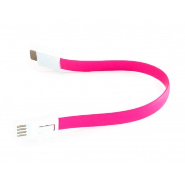 Дата кабель USB 2.0 AM to USB-C 0.18m pink Extradigital (KBU1788) - фото 3