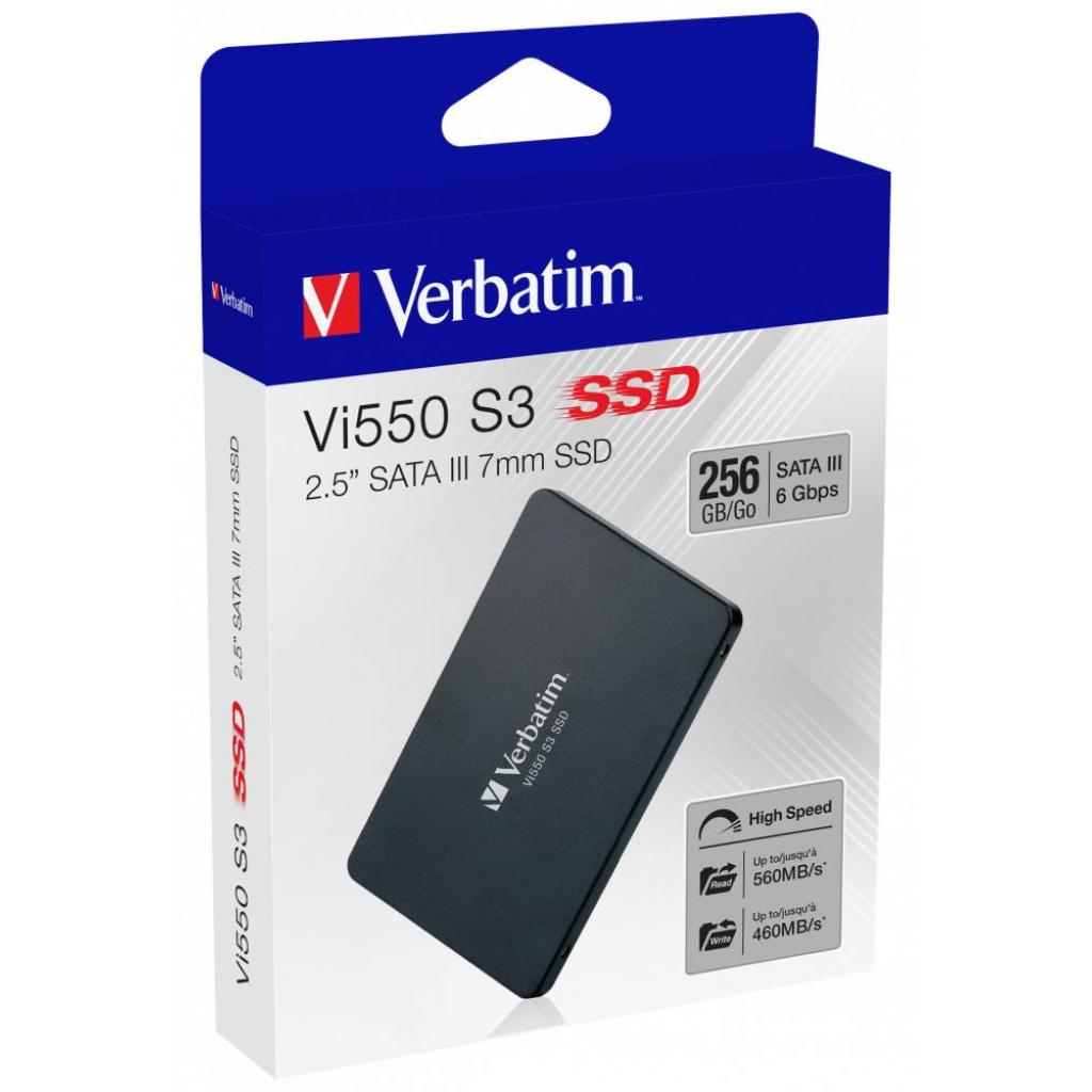 Накопичувач SSD 2.5" 256GB Verbatim (49351) - фото 6 Накопичувач SSD 2.5" 256GB Verbatim (49351) - фото 6