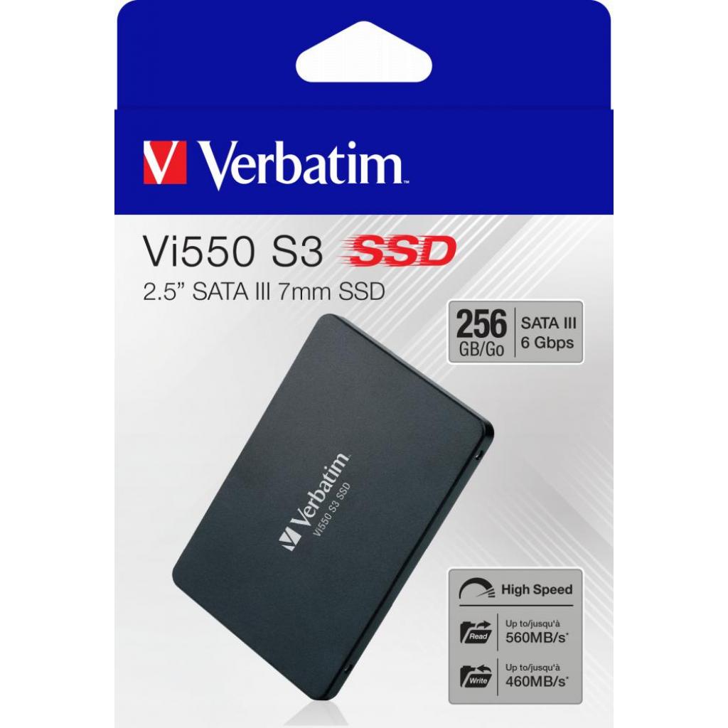 Накопичувач SSD 2.5" 256GB Verbatim (49351) - фото 7 Накопичувач SSD 2.5" 256GB Verbatim (49351) - фото 7