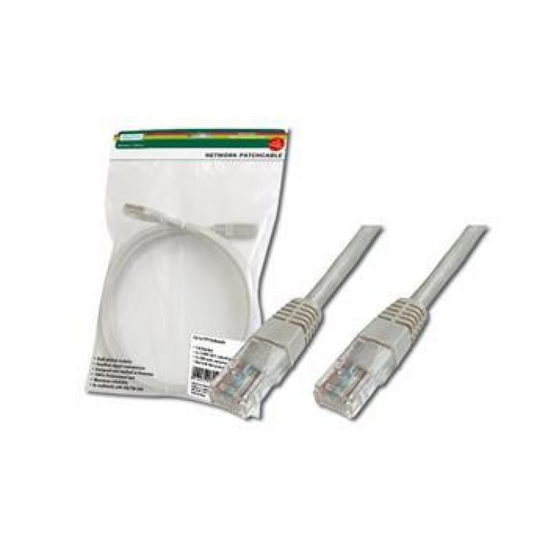 Патч-корд 1.5м, UTP, cat.5e, CU, grey Digitus (DK-1511-015) - фото 2