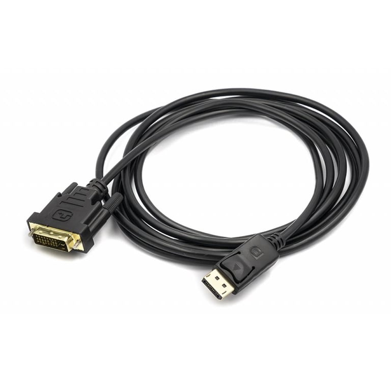 Кабель мультимедійний DisplayPort M to DVI M 3.0m PowerPlant (CA911165) - фото 1