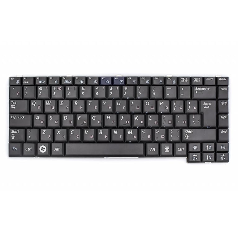 Клавіатура ноутбука PowerPlant Samsung P500 черный, без фрейма (KB312696) - фото 1