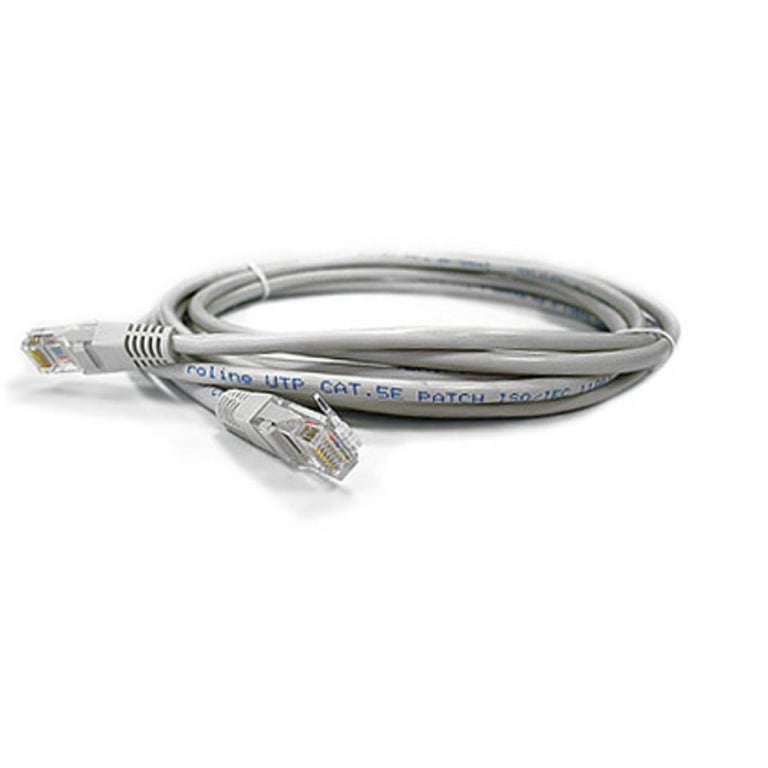 Патч-корд 5м, UTP, cat.5e, CU, 24AWG, grey Kingda (KD-PAUT3500GY) - фото 1