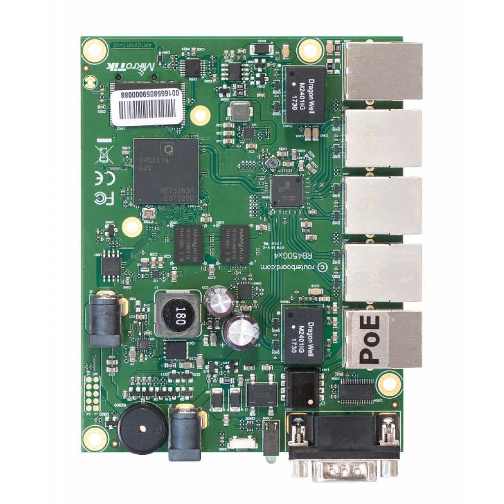 Маршрутизатор Mikrotik RB450Gx4 - фото 1 Маршрутизатор Mikrotik RB450Gx4 - фото 1