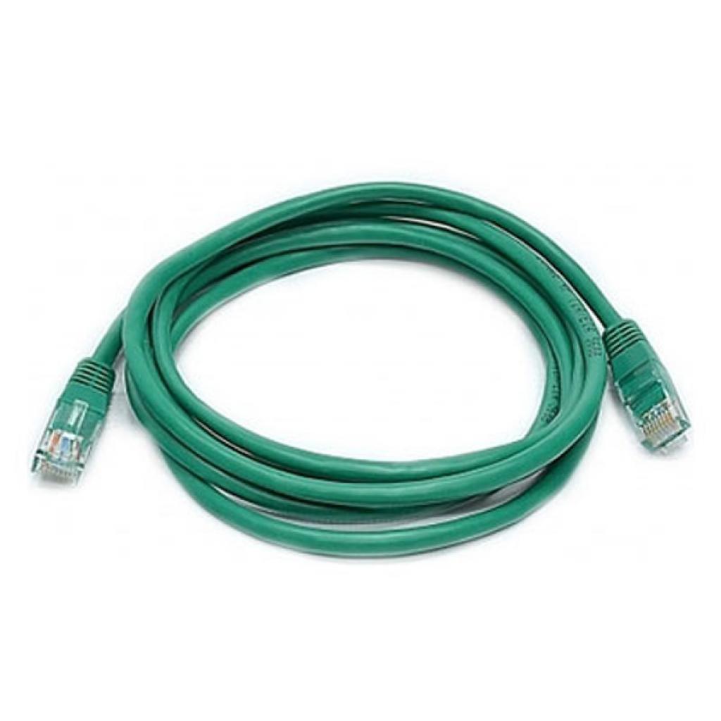 Патч-корд 0.5м, UTP, cat.5e, LSZH, green Molex (PCD-01000-0J) - фото 1
