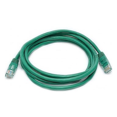 Патч-корд 0.5м, UTP, cat.5e, LSZH, green Molex (PCD-01000-0J) - фото 1