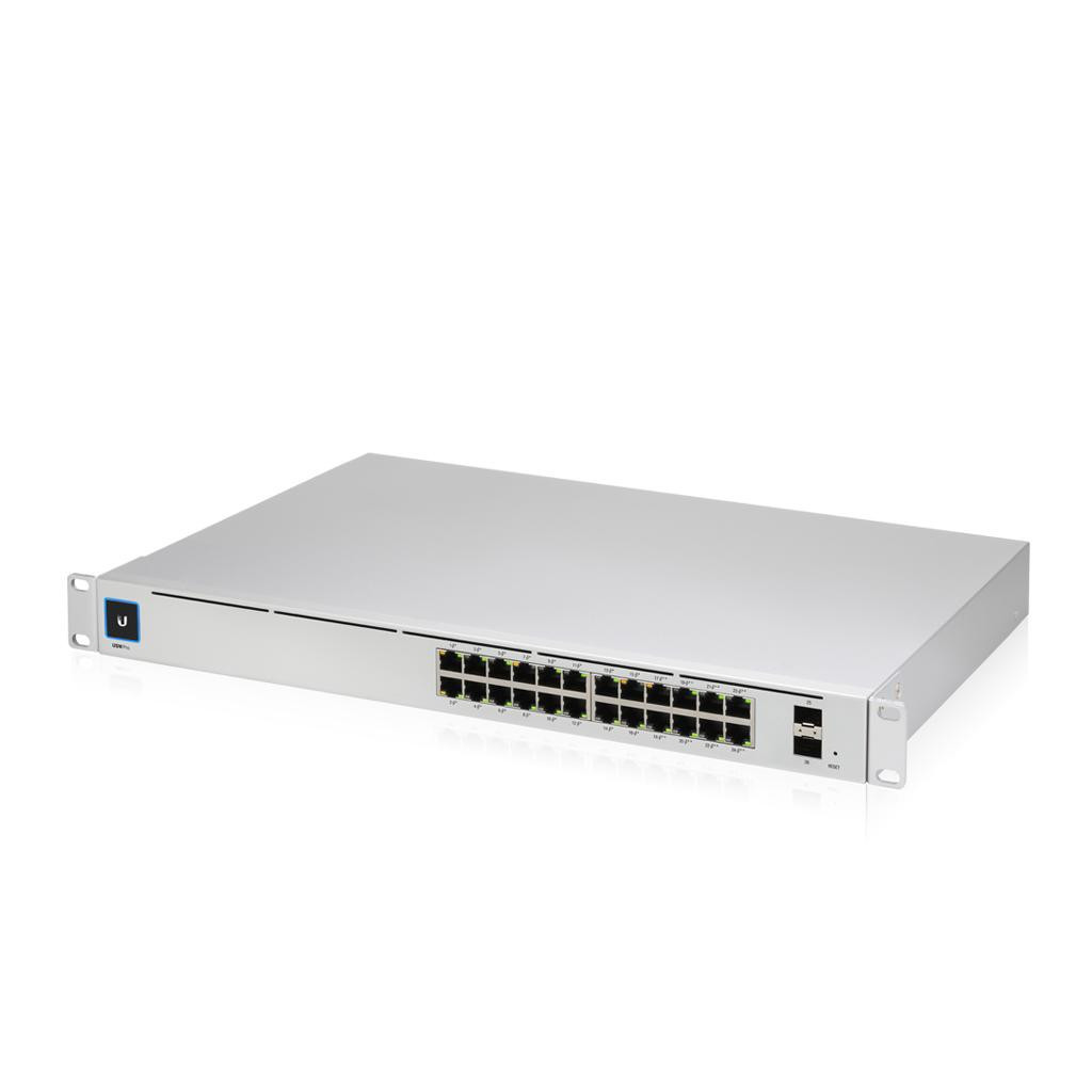 Комутатор мережевий Ubiquiti USW-24-POE - фото 1 Комутатор мережевий Ubiquiti USW-24-POE - фото 1
