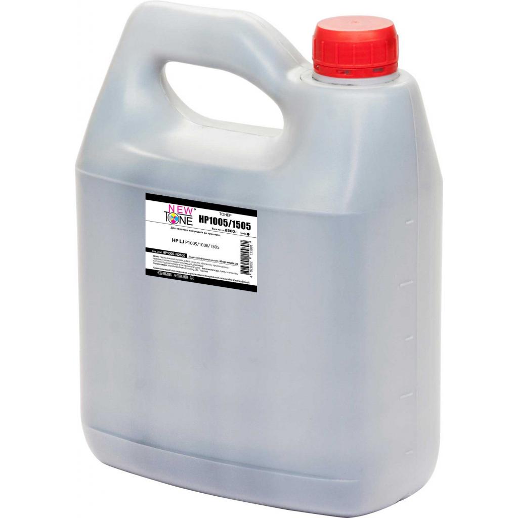 Тонер HP LJ P1005/1006/1505, 2500г Black NewTone (HP1005-N2500) - фото 1