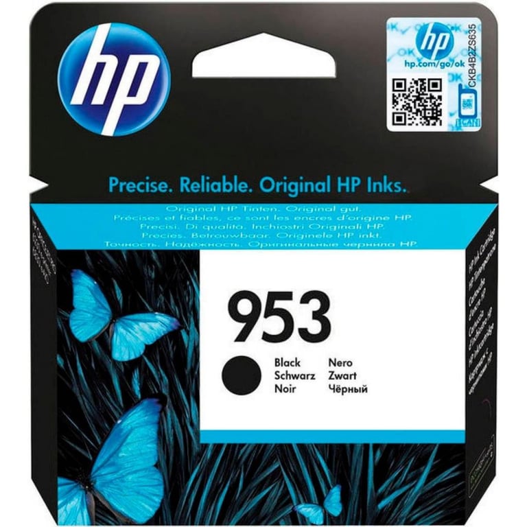 Картридж HP DJ No.953 Officejet Pro 8210/8710/8720/8725/8730 Black, 1000 (L0S58AE) - фото 1