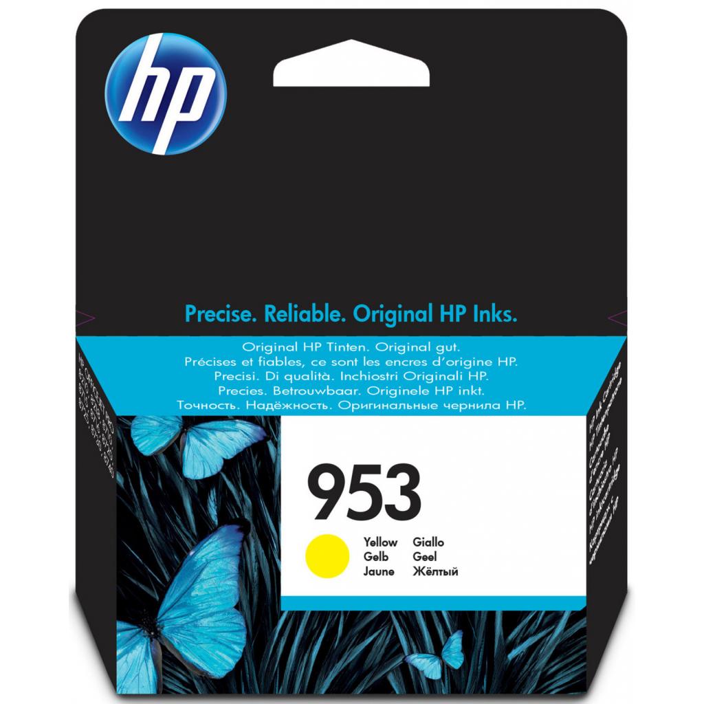Картридж HP DJ No.953 Officejet Pro 8210/8710/8720/8725/8730 Yellow, 700 (F6U14AE) - головне фото