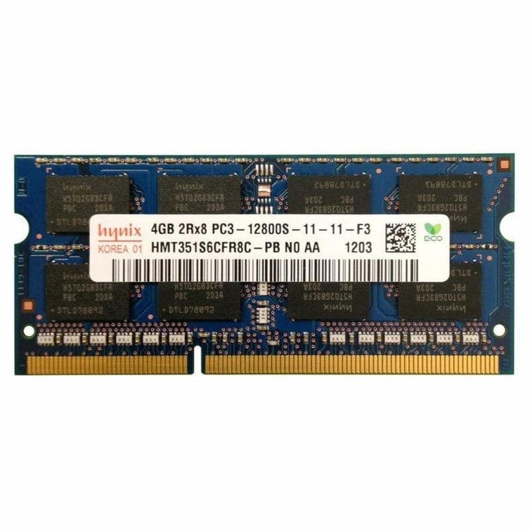 Модуль пам’яті для ноутбука SoDIMM DDR3 4GB 1600 MHz Hynix (HMT351S6CFR8C-PB)