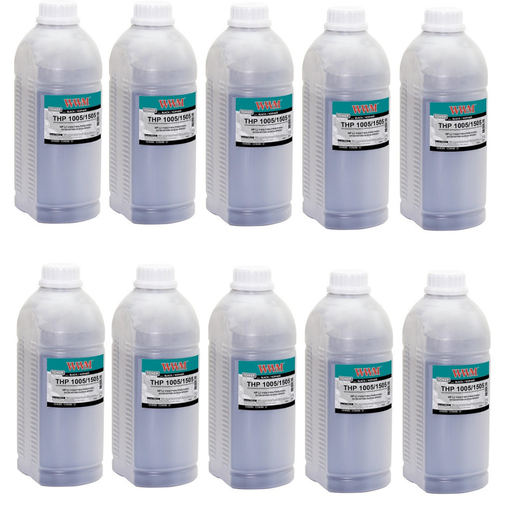 Тонер HP LJ P1005/1006/1505, 10шт x 1kg Black WWM (TB85-6/TB85-5) Тонер HP LJ P1005/1006/1505, 10шт x 1kg Black WWM (TB85-6/TB85-5)