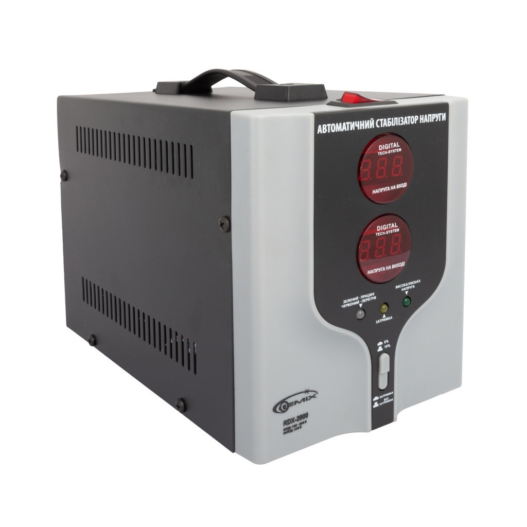 Стабілізатор Gemix RDX-2000 - фото 1 Стабілізатор Gemix RDX-2000 - фото 1