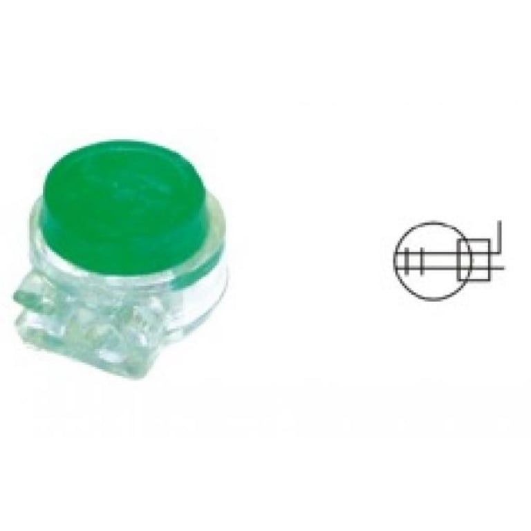 З’єднувач кабелю “Scotchlok” with gel К5 Green * 100 Ritar (12999)