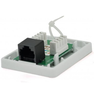 Комп'ютерна розетка RJ45x1 UTP, 8P8C, cat.5e Ritar (00197) - фото 1