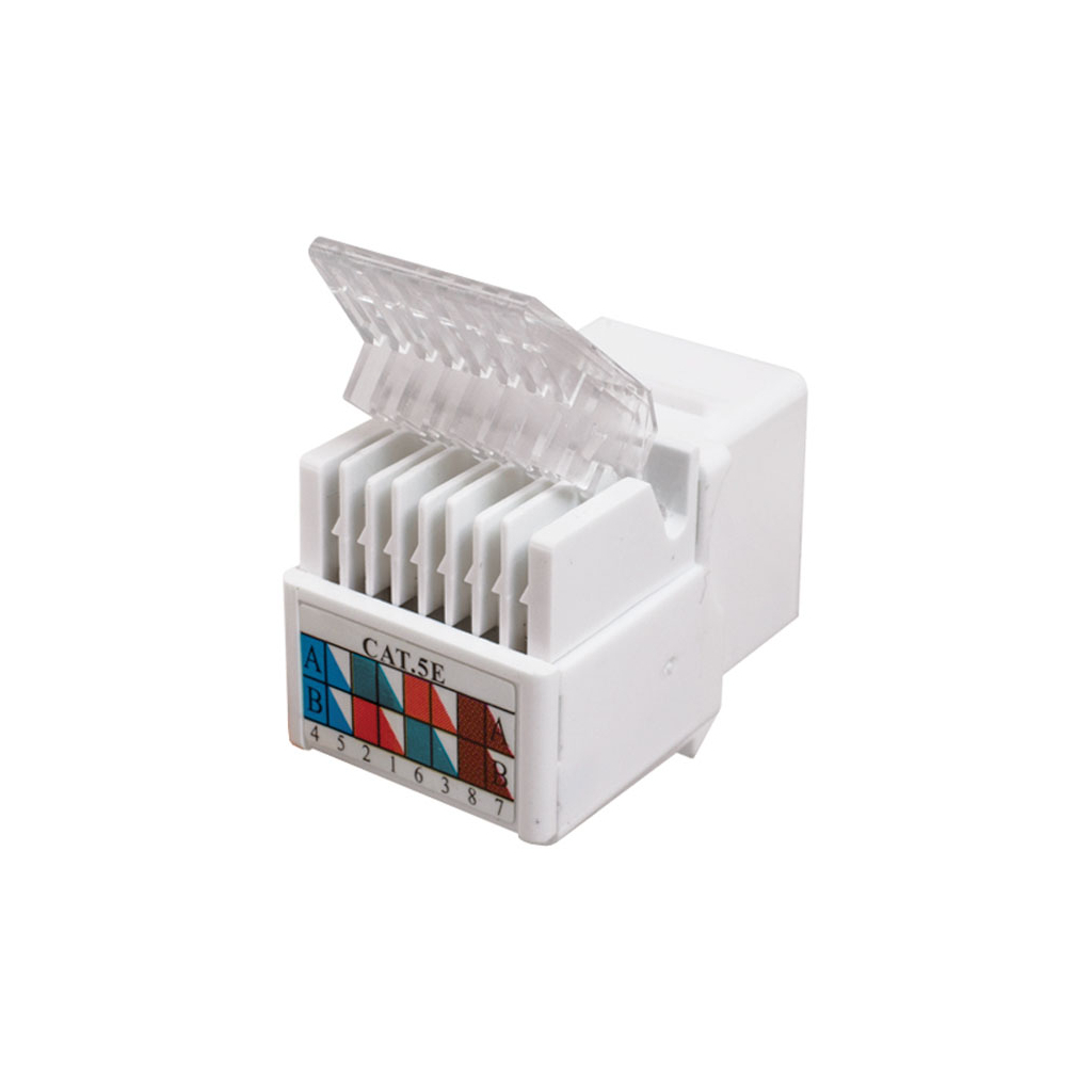 Модуль Keystone RJ45 UTP кат.5e узкий Ritar (14178) - головне фото
