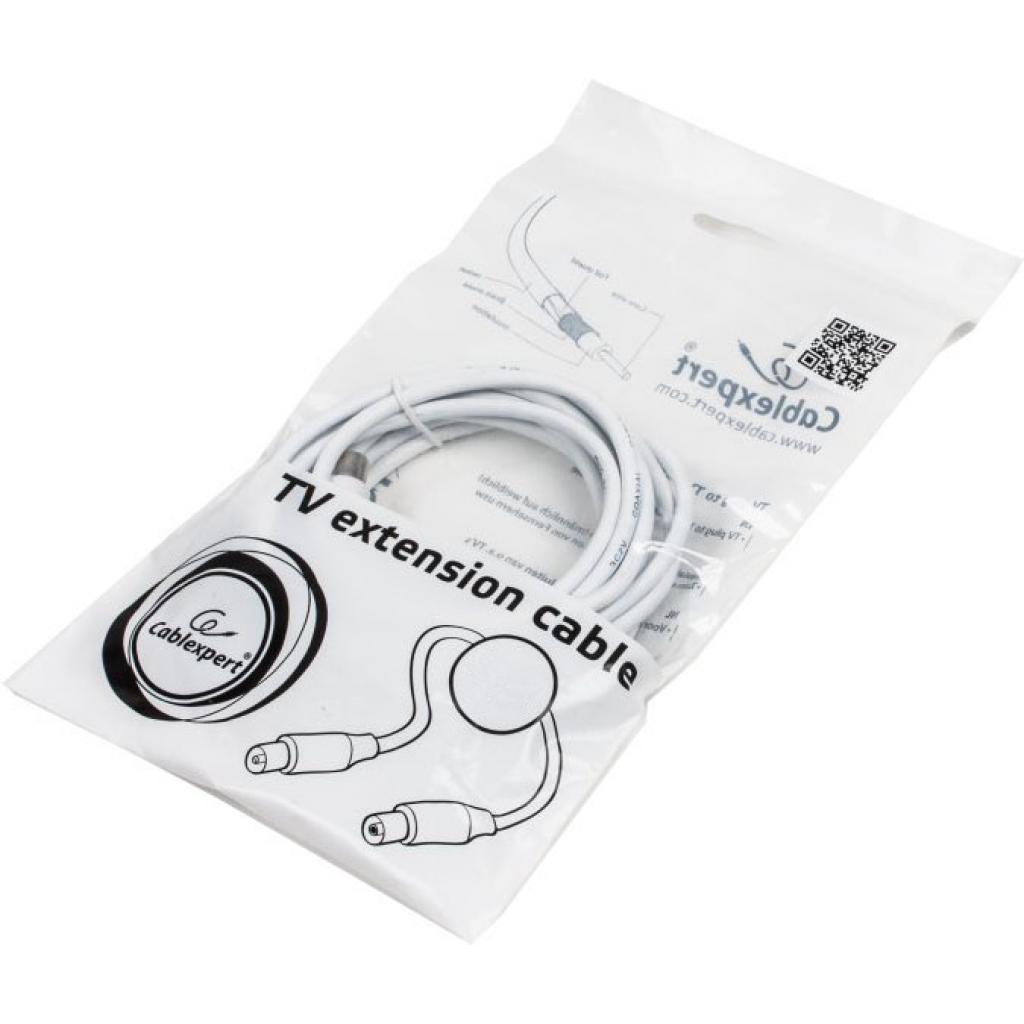 Кабель телевізійний 75 Ом Cablexpert (CCV-515-W) - фото 3 Кабель телевізійний 75 Ом Cablexpert (CCV-515-W) - фото 3