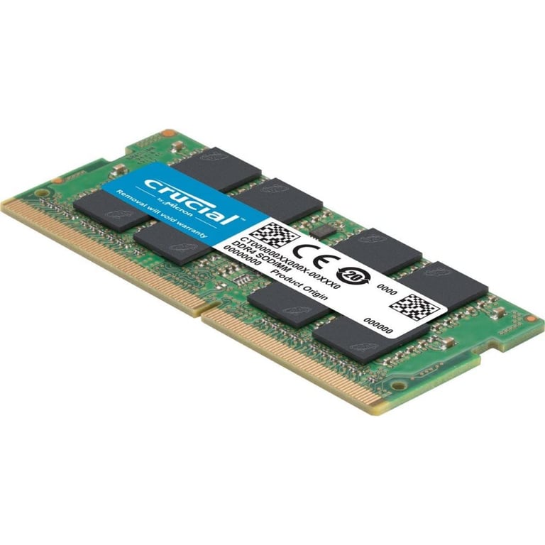 Модуль пам'яті для ноутбука SoDIMM DDR4 32GB 3200 MHz Micron (CT32G4SFD832A) - фото 2