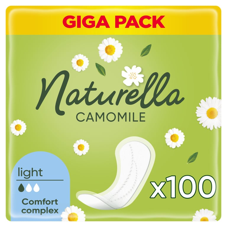 Щоденні прокладки Naturella Camomile Light 100 шт. (8001090603807) - фото 1