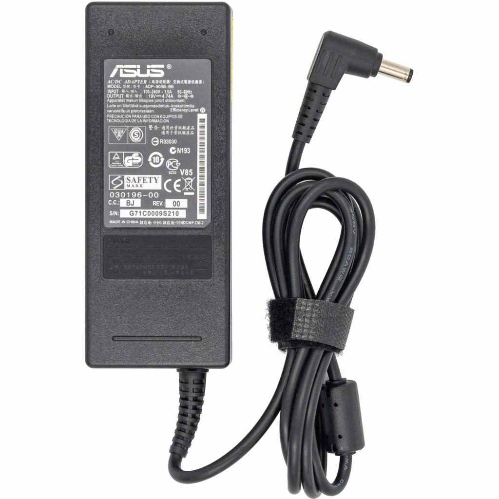 Блок живлення до ноутбуку Grand-X Asus (19V 4.74A 90W) 5.5x2.5mm. (AS90W25C) - фото 1