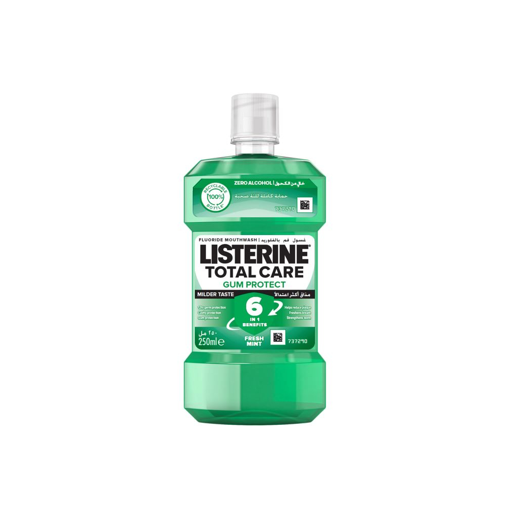Ополіскувач для порожнини рота Listerine Total Care Захист ясен 250 мл (3574661397719/3574661397641) Ополіскувач для порожнини рота Listerine Total Care Захист ясен 250 мл (3574661397719/3574661397641)