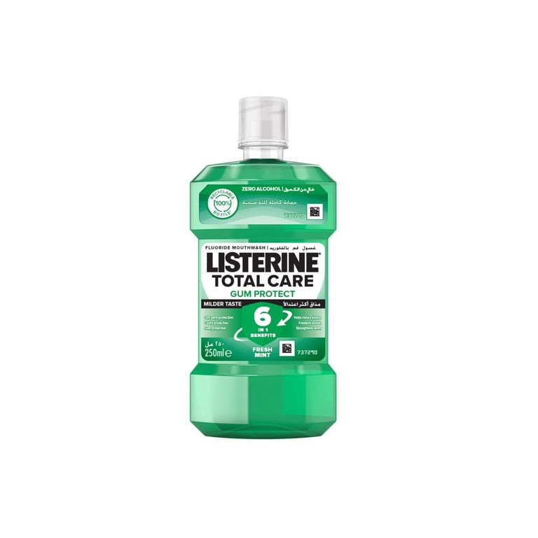 Ополіскувач для порожнини рота Listerine Total Care Захист ясен 250 мл (3574661397719/3574661397641) - фото 1