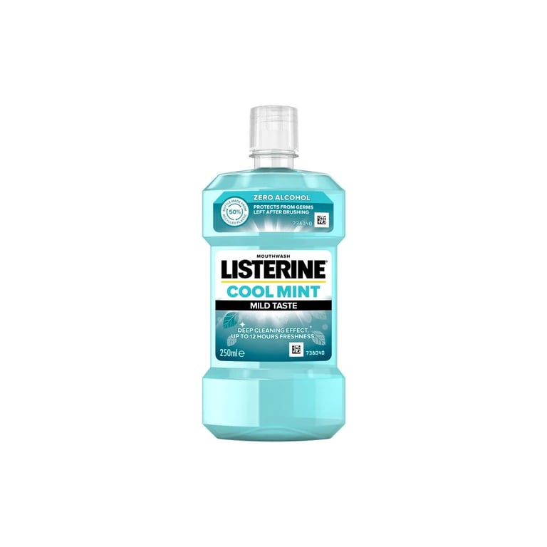 Ополіскувач для порожнини рота Listerine Свіжа м'ята 250 мл (3574661044965/3574661021768) - фото 1