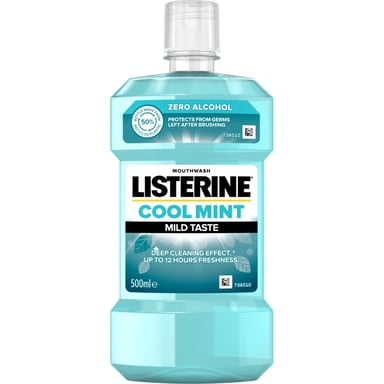 Ополіскувач для порожнини рота Listerine Свіжа м'ята 500 мл (3574661287539/3574661021775) - фото 1