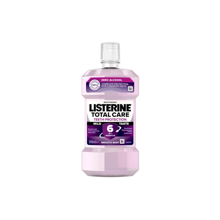 Ополіскувач для порожнини рота Listerine Total Care 500 мл (3574661287522/3574660721980) - фото 1