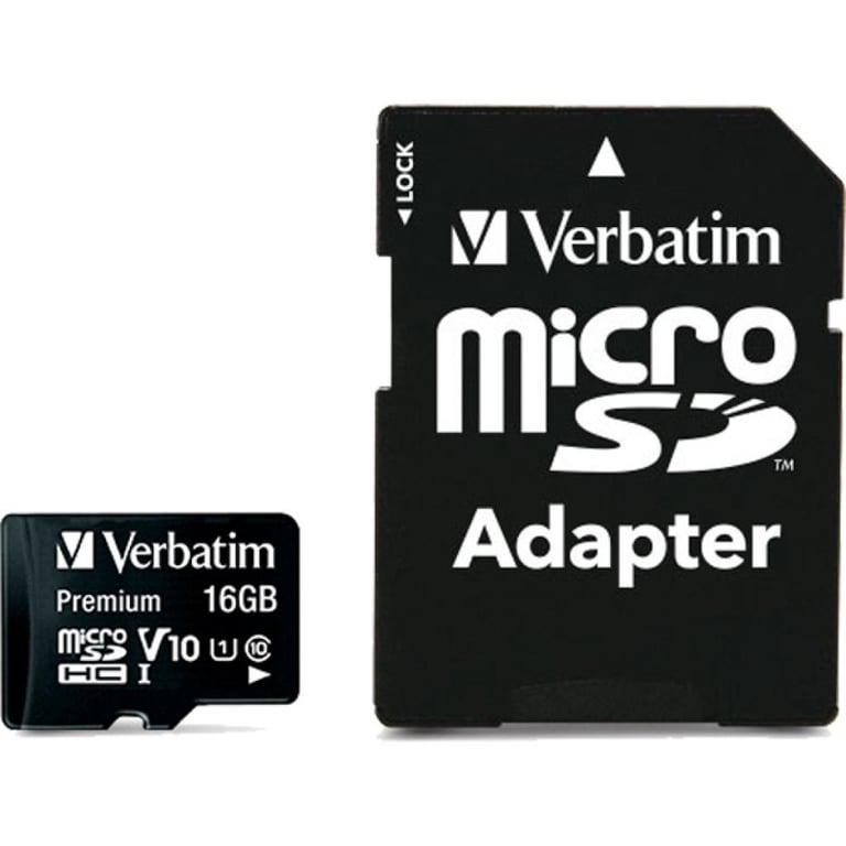 Карта пам'яті Verbatim 16GB microSDHC class 10 (MDAVR-10/G) - фото 1