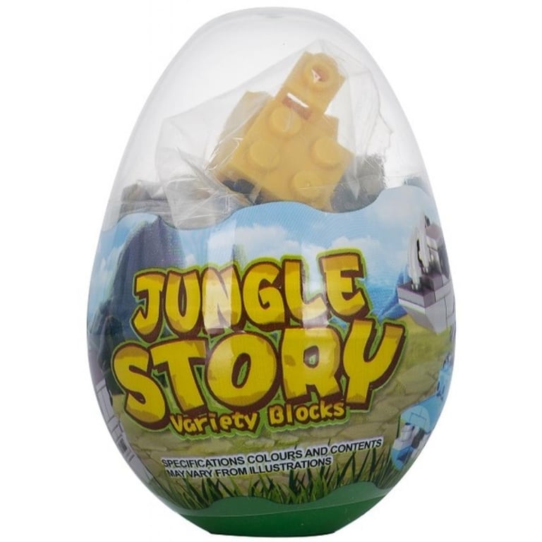 Конструктор Mindbox JUNGLE STORY в яйце в асорт (K31A) - фото 1