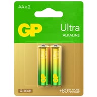 Батарейка Gp AA LR6 Ultra Alcaline * 2 (15AUETA21-2BC2 / 4891199027581) - фото 1