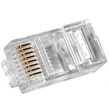 Конектор Patron RJ45 cat.5e UTP 8P8C * 40 (CON-RJ-45-8P8C-40) - фото 1