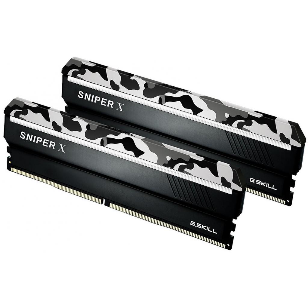 Модуль пам'яті для комп'ютера DDR4 32GB (2x16GB) 3200 MHZ SniperX Urban Camo G.Skill (F4-3200C16D-32GSXWB) - фото 2 Модуль пам'яті для комп'ютера DDR4 32GB (2x16GB) 3200 MHZ SniperX Urban Camo G.Skill (F4-3200C16D-32GSXWB) - фото 2