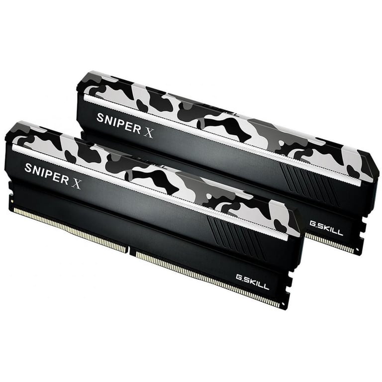 Модуль пам'яті для комп'ютера DDR4 32GB (2x16GB) 3200 MHZ SniperX Urban Camo G.Skill (F4-3200C16D-32GSXWB) - фото 2