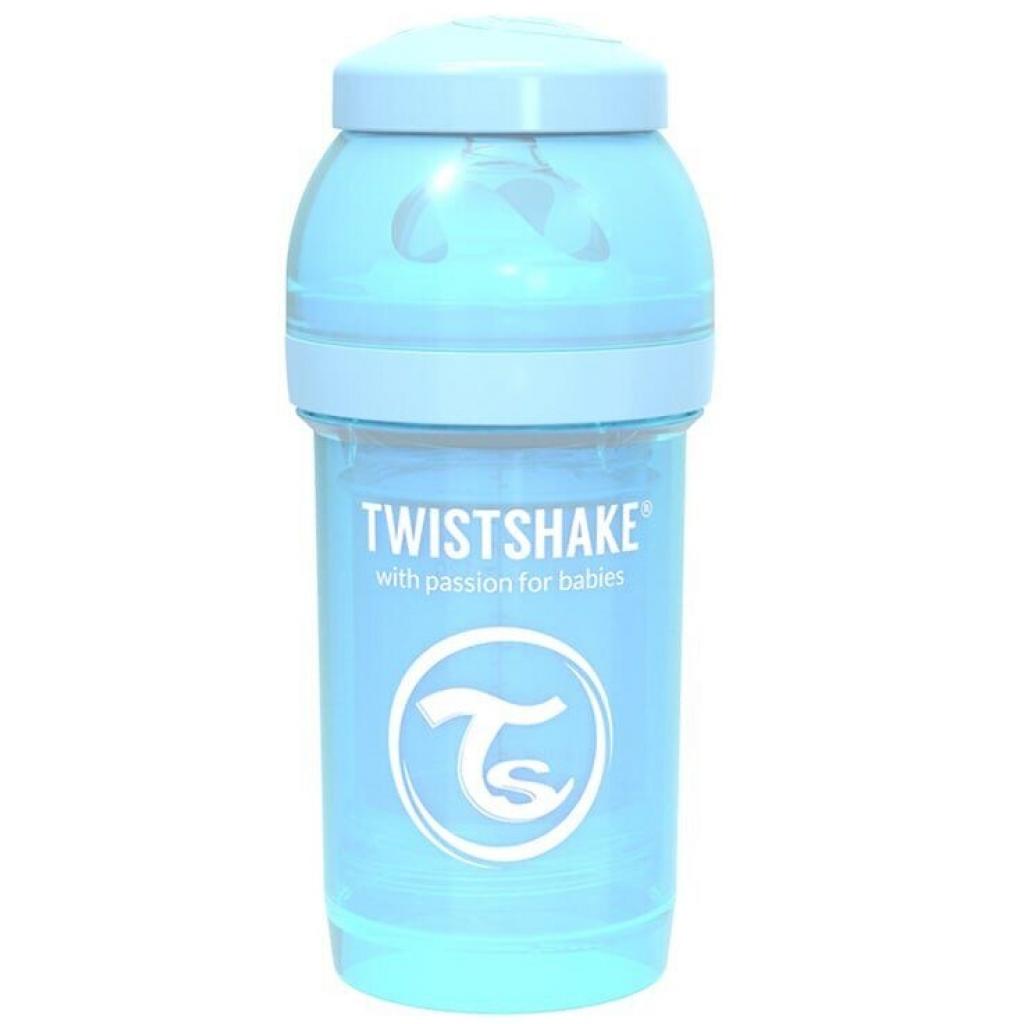 Пляшечка для годування Twistshake антиколькова 180 мл, світло-блакитна (69857/78250) - головне фото
