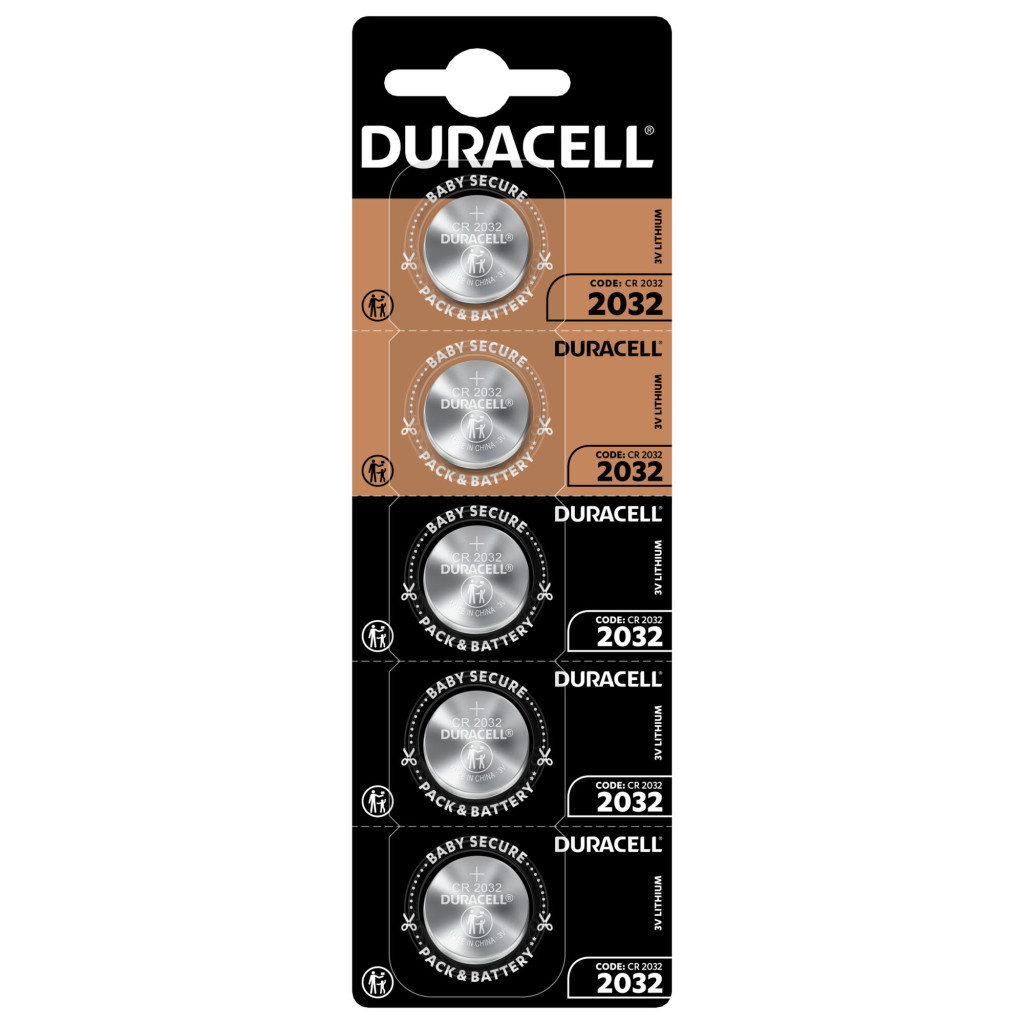 Батарейка Duracell CR 2032 / DL 2032 * 5 (5007682) - фото 1 Батарейка Duracell CR 2032 / DL 2032 * 5 (5007682) - фото 1